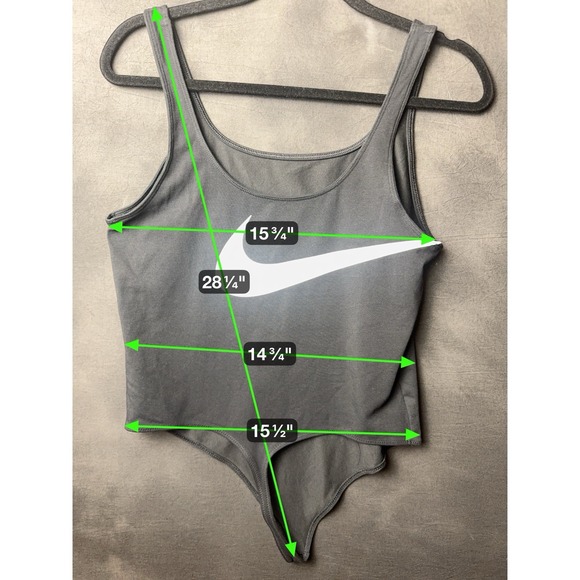 NIKE Bodysuit Black Size large - Picture 5 of 5